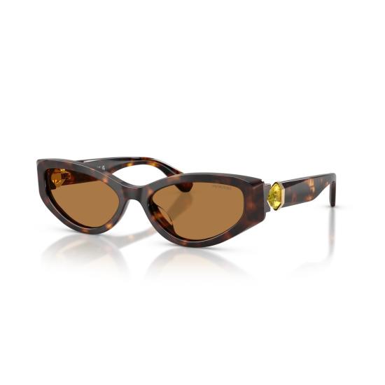 26SS 스와로브스키 선글라스 0Sk6045u 캣아이  (호피무늬 프레임) - SWAROVSKI