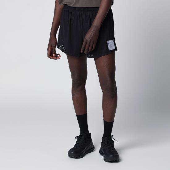 26SS 새티스파이 숏팬츠 12075NY Black