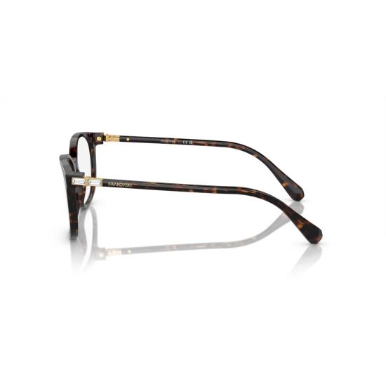 26SS 스와로브스키 선글라스 0Sk2002 둥근 호피무늬 아세테이트  (캣아이 디테일) - SWAROVSKI