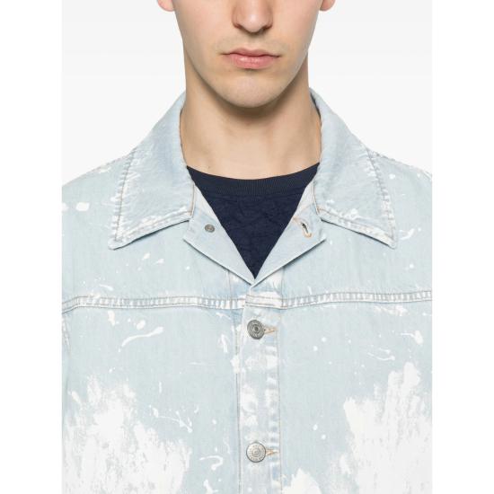 26SS MM6 메종마르지엘라 데님 자켓 M30055 SH2AM0065 966 BLUE - MM6 MAISON MARGIELA