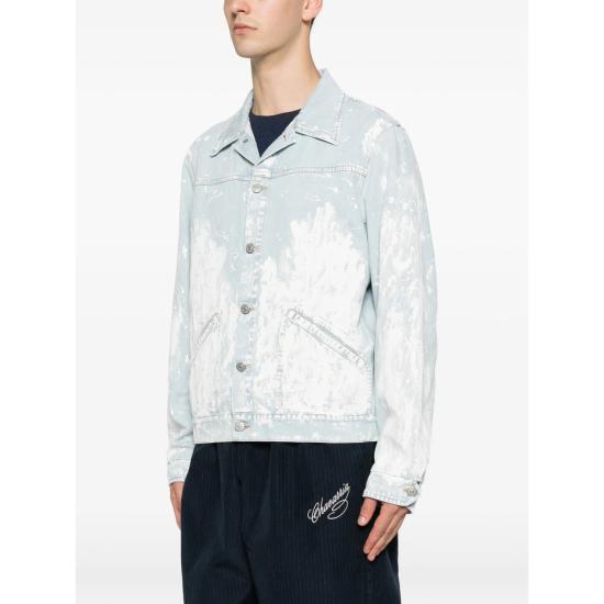 26SS MM6 메종마르지엘라 데님 자켓 M30055 SH2AM0065 966 BLUE - MM6 MAISON MARGIELA