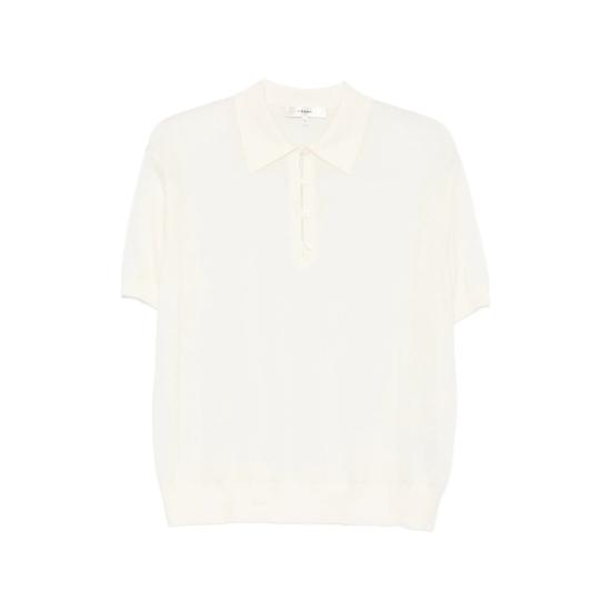26FW 프레임 폴로 티셔츠 WE26KSW018 CREA NEUTRALS