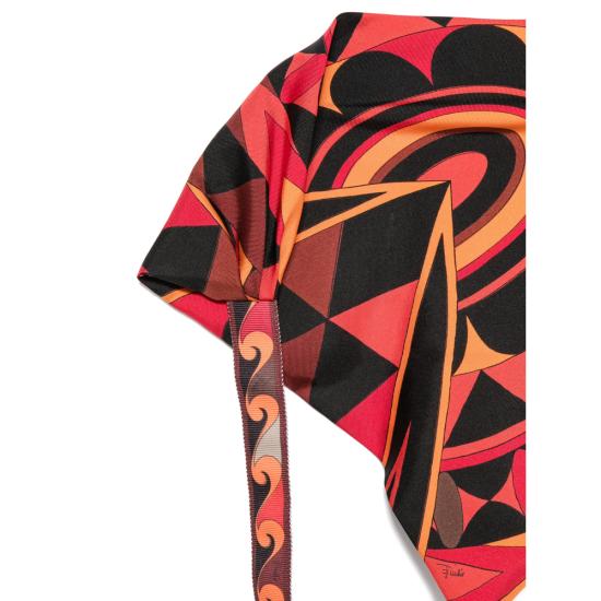 26SS 푸찌 헤어 액세서리 6HGF20 6H771 041 BLACK RED - PUCCI