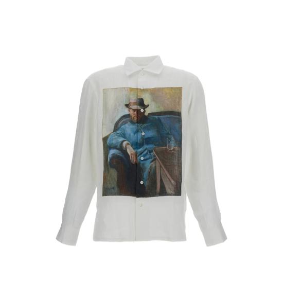 26SS 와타나베 준야 셔츠 WQ B009 WHITE