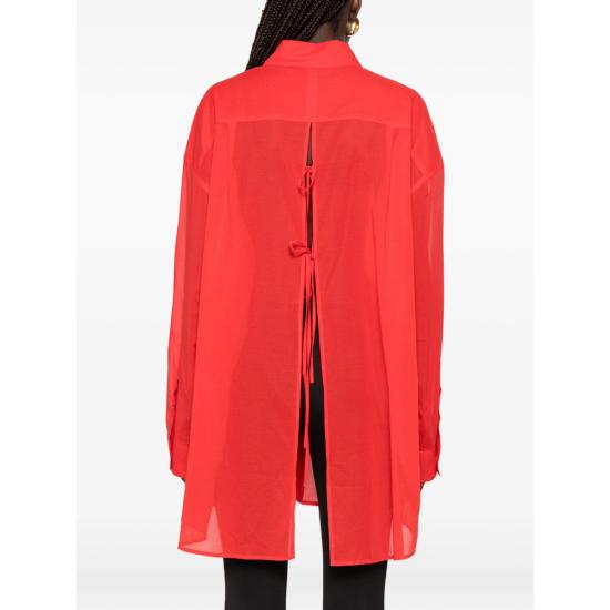 26FW 더프랭키샵 셔츠 MELIA RED - THE FRANKIE SHOP