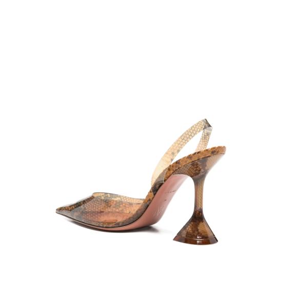 26SS 아미나 무아디 부츠 HOLLI GLASS 95 TAN BROWN BLACK - AMINA MUADDI