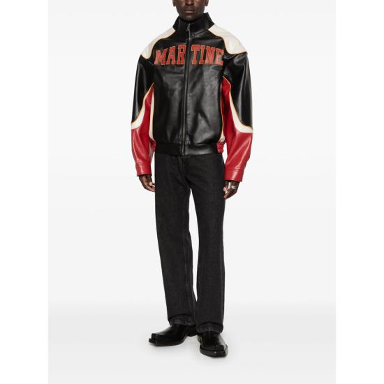 26SS 마틴로즈 가죽 자켓 571LP28068 BLK BLACK RED - MARTINE ROSE
