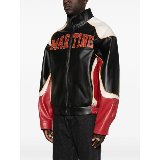 26SS 마틴로즈 가죽 자켓 571LP28068 BLK BLACK RED - MARTINE ROSE