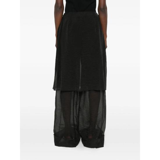 26SS 빅토리아 찬 팔라초 팬츠 SS26025BL BLACK - VIKTORIA CHAN