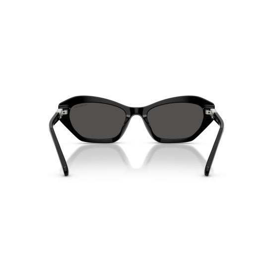 26SS 스와로브스키 선글라스 0Sk6048 크리스탈 장식 각진 - SWAROVSKI