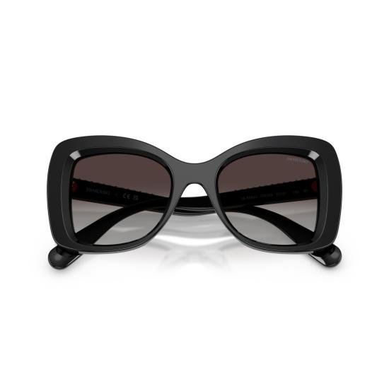 26SS 스와로브스키 선글라스 0Sk6062u 오버사이즈 스퀘어 프레임  (그라데이션 렌즈 포함) - SWAROVSKI