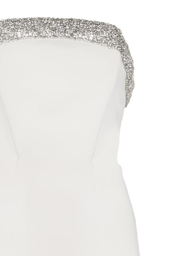 26SS 아멘쿠튀르 미디 원피스 ACW25407 D09 Bianco - AMEN COUTURE