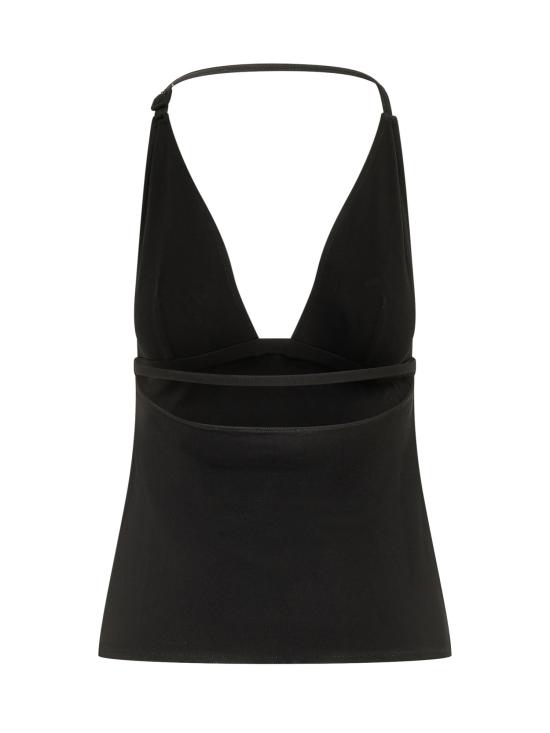 26SS 쿠레쥬 반팔 티셔츠 226JTO521JS0145 9999 BLACK - COURREGES