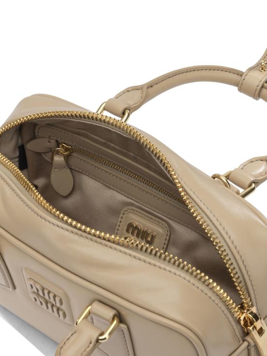 26SS 미우미우 토트백 5BB142ACR3F0036 V OON Beige - MIU MIU