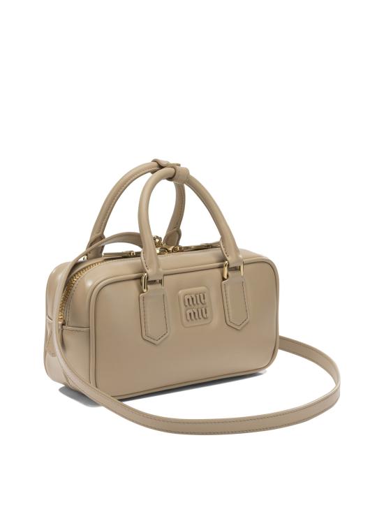 26SS 미우미우 토트백 5BB142ACR3F0036 V OON Beige - MIU MIU