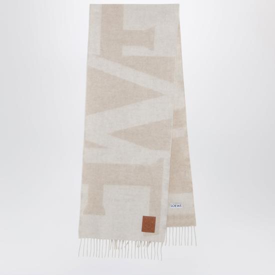 26FW 로에베 머플러/스카프 FSA3SS1W04DWS Beige