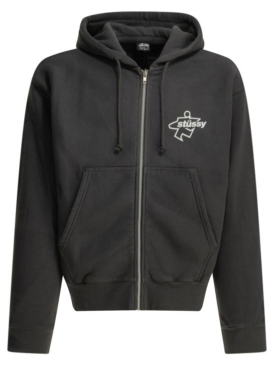 26SS 스투시 긴팔 티셔츠 19751800090 Black