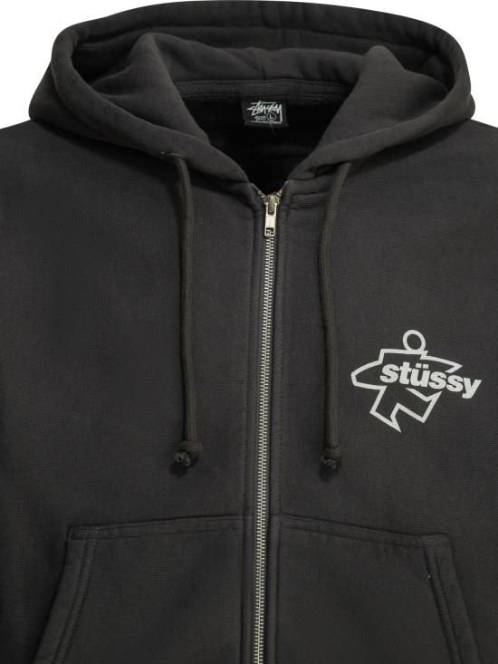26SS 스투시 긴팔 티셔츠 19751800090 Black - STUSSY