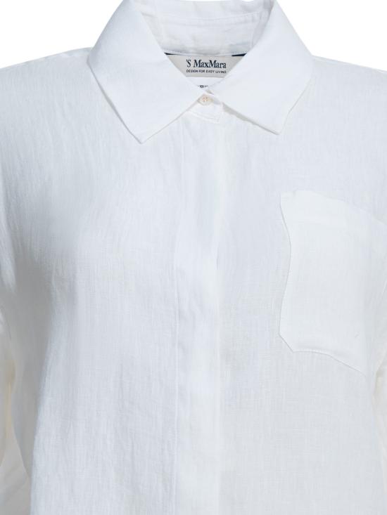 26SS 에스막스마라 블라우스/셔츠 2619191033600SMMGALA006 White - 'S MAX MARA