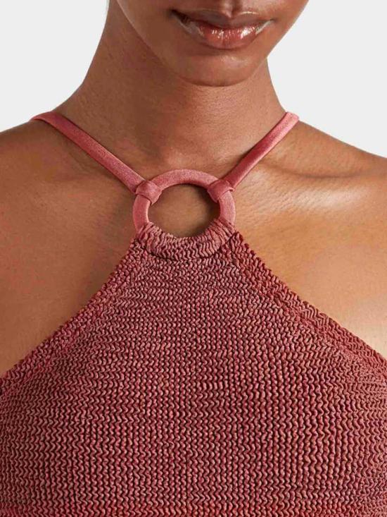 26SS 훈자 지 비치웨어 SJASMINET METALLIC ROSEWOOD - HUNZA G