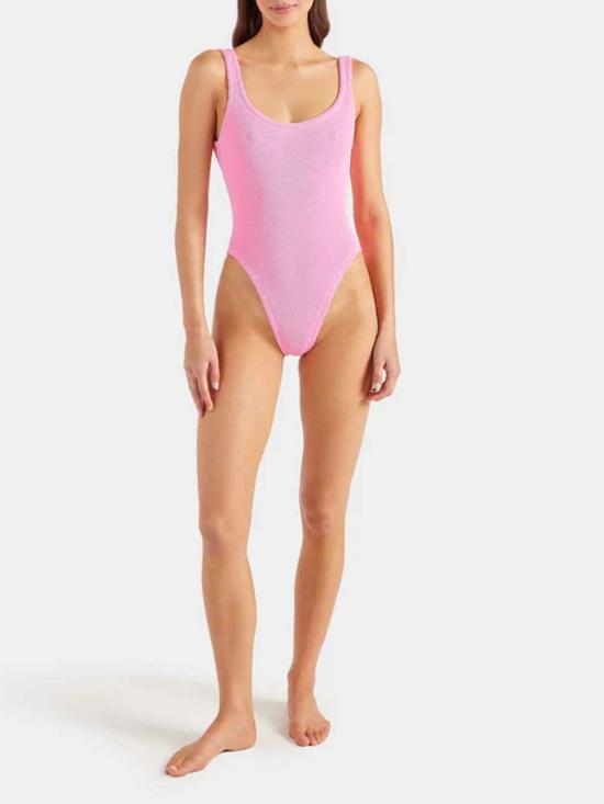 26SS 훈자 지 비치웨어 SSQUAREC BUBBLEGUM - HUNZA G