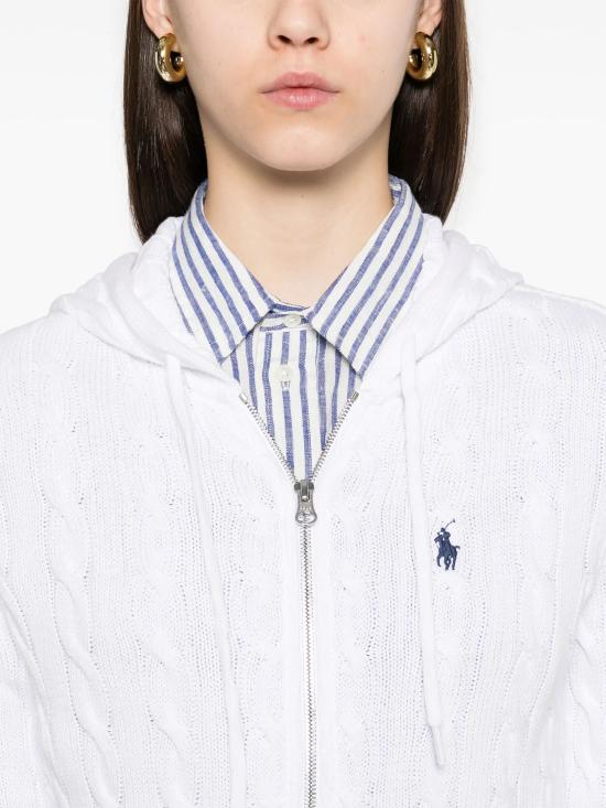 26SS 랄프 로렌 후드 티셔츠 211959124002 WHITE - RALPH LAUREN