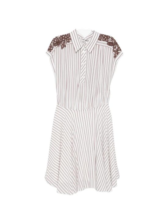 26SS 에르마노 피렌제 원피스 D48EQ083ES2MFB25 MFB25 OFF WHITE