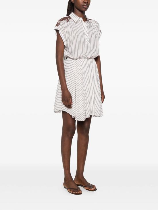 26SS 에르마노 피렌제 원피스 D48EQ083ES2MFB25 MFB25 OFF WHITE - ERMANNO FIRENZE