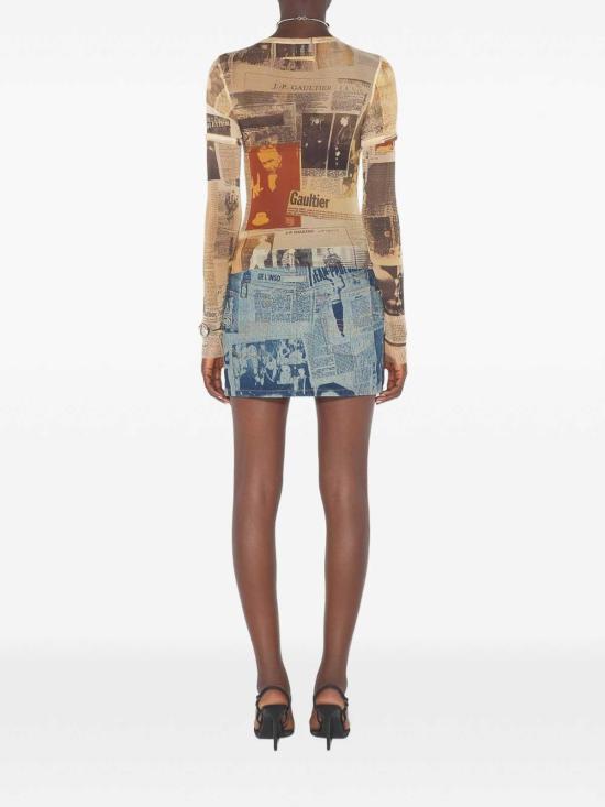 26SS 장 폴 고티에 반팔 티셔츠 TO416M013P030830 Multicolour - JEAN PAUL GAULTIER