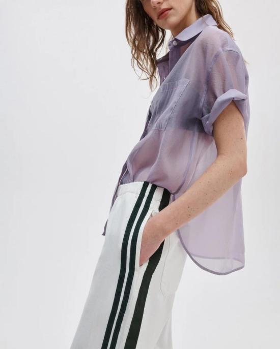  랙앤본 트레이닝/조거 팬츠 Rag & Bone Featherweight Pull On Track Pant Whitesport - RAG & BONE