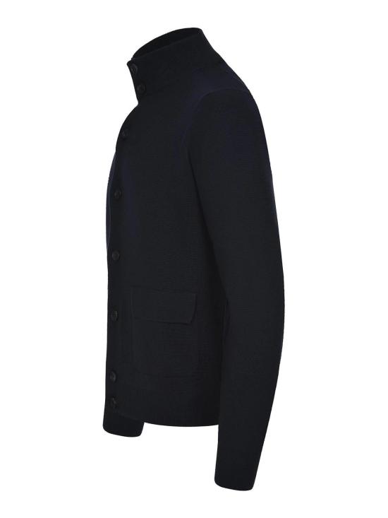 25FW 필리포 드 로렌티스 가디건 BB1MLTWM14M890 Blue - FILIPPO DE LAURENTIIS