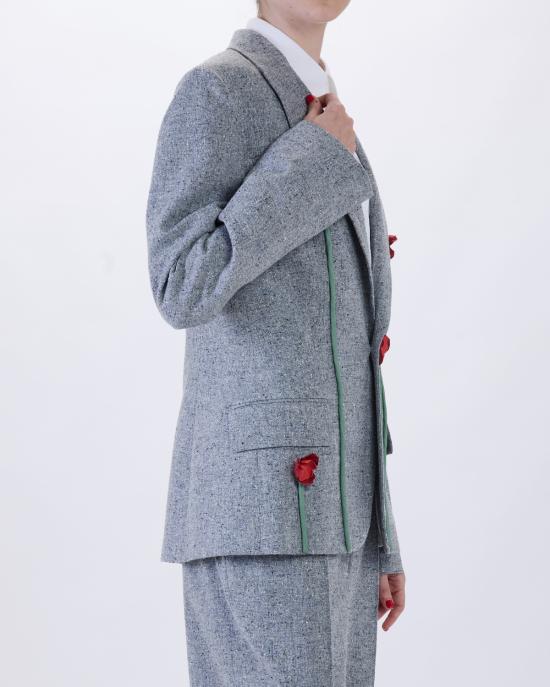 26SS 모스키노 수트 자켓 0512 0414 1485 GRIGIO MULTI - MOSCHINO