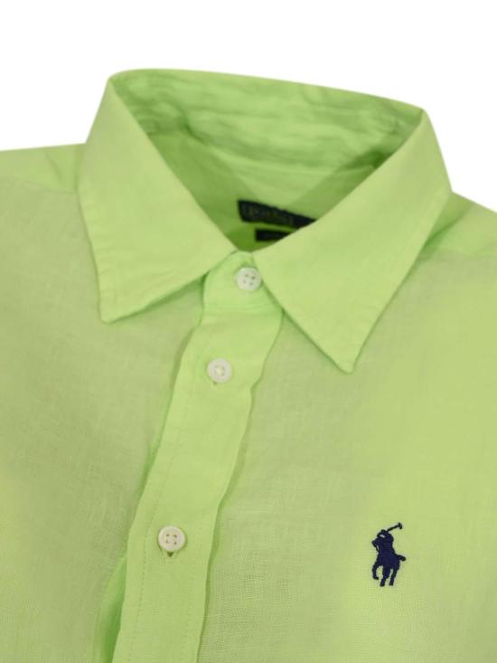 26SS 폴로 랄프로렌 포니 자수 리넨 셔츠 (211970730009) 211970730509 Silver - POLO RALPH LAUREN