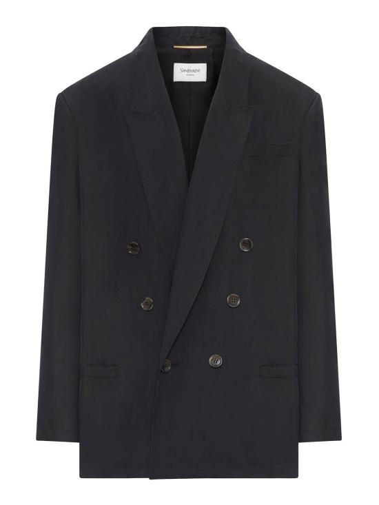 26SS 생로랑 수트 팬츠 851026Y6J781000 Black