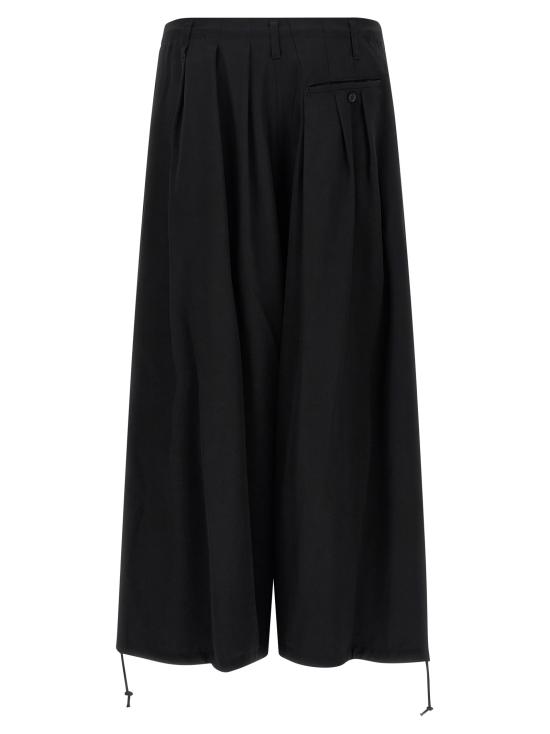 26SS 요지 야마모토 스트레이트 팬츠 HKP10500BLACK1 Black - YOHJI YAMAMOTO