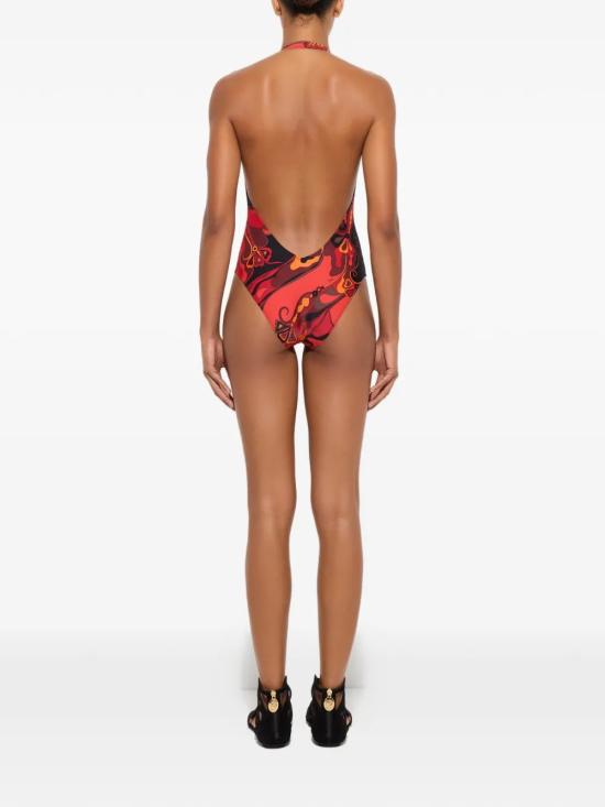 26SS 푸찌 원피스 수영복 6HMC666H835P22 Orange - PUCCI