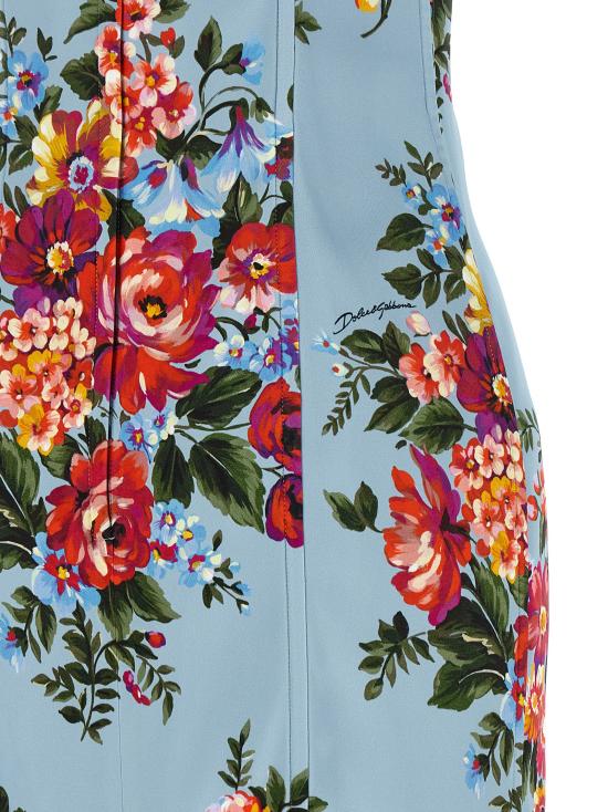 26SS 돌체앤가바나 미디 원피스 F60DGTFSICEHC5ZO Multicolor - DOLCE & GABBANA