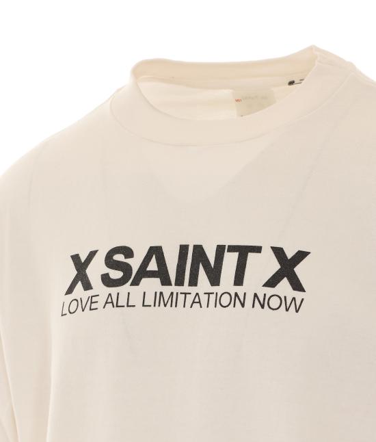 26SS 세인트 미카엘 반팔 티셔츠 SM MK8 0000 011 WHITE White - SAINT MXXXXXX