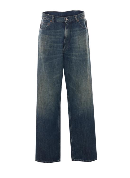 26SS MM6 메종마르지엘라 스트레이트 레그 진 SH0LA0038 M30063961 Blue