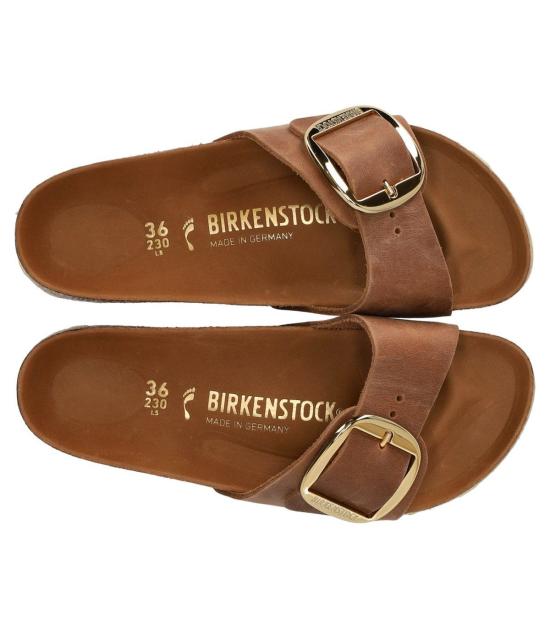 26SS 버켄스탁 뮬/슬리퍼 1006525 36 Brown - BIRKENSTOCK