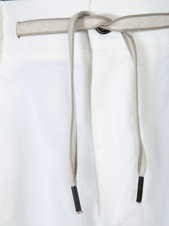 26SS 델 오글리오 숏팬츠 PTN02 DSE1834 01 White - DELL'OGLIO