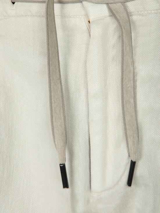 26SS 델 오글리오 숏팬츠 PTN02 DSE1834 04 White - DELL'OGLIO