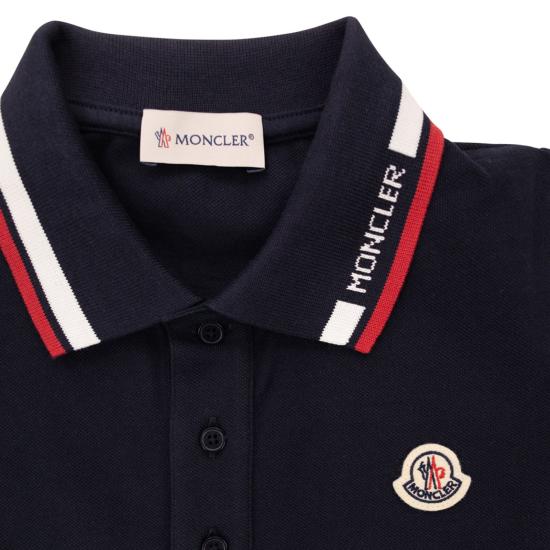  [키즈] 몽클레어 티셔츠 L19548A00012 NAVY - MONCLER