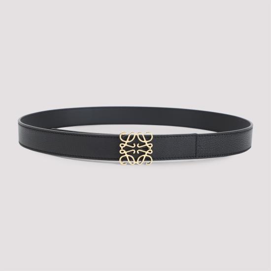 26SS 로에베 벨트 E821Z26X08 1206 BLACK GOLD - LOEWE