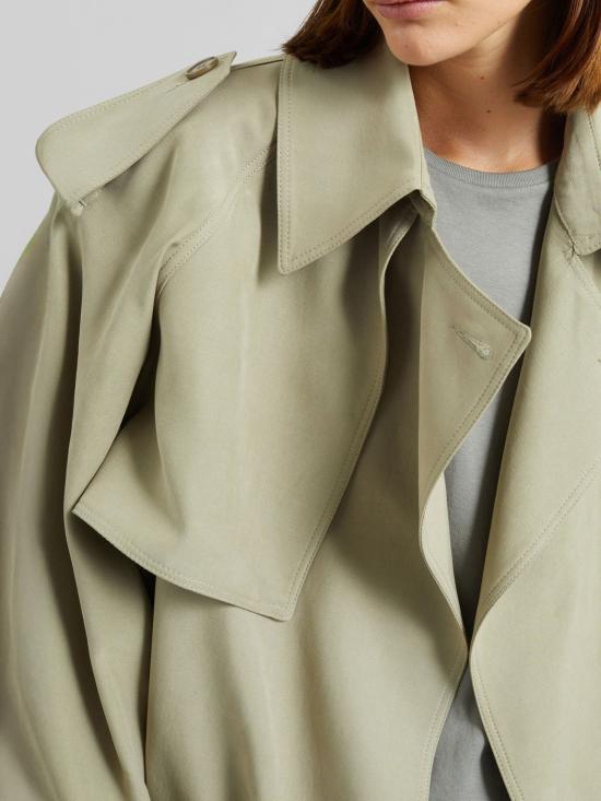 26SS 더프랭키샵 코트 ELVA TRFS21993430 GREEN - THE FRANKIE SHOP
