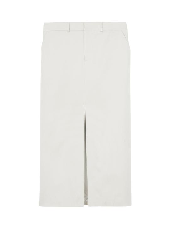 26SS 더프랭키샵 미디 스커트 MAYBELLE SKFS22038005 Bianco
