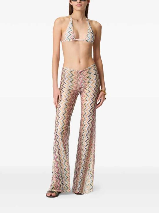 26SS 미소니 스트레이트 팬츠 MC25SI00BR015G MULTICOLOR SMSOK - MISSONI
