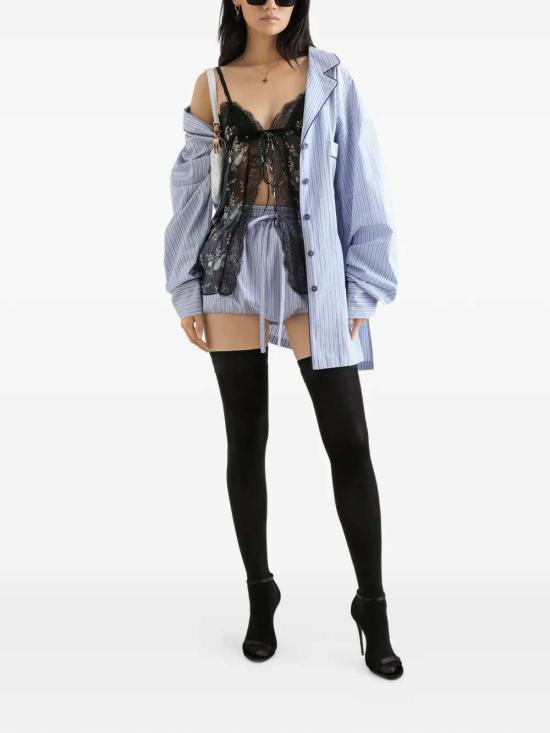 26SS 돌체앤가바나 탑 F7BM5TIS12V HX6CD ROS FIOREL BCO FNERO - DOLCE & GABBANA