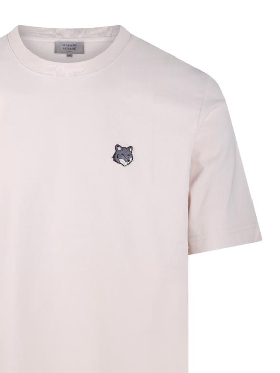 26SS 메종키츠네 폭스 헤드 컴포트 티셔츠 PM00108KJ7025 0447 LILAC POWDER - MAISON KITSUNE