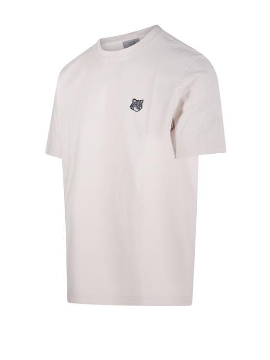 26SS 메종키츠네 폭스 헤드 컴포트 티셔츠 PM00108KJ7025 0447 LILAC POWDER - MAISON KITSUNE
